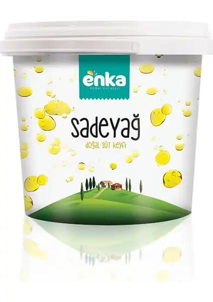 Enka Sadeyağ 1 kg Doğal Süt Yağı Geleneksel ve Çok Yönlü Kullanım Önerileri