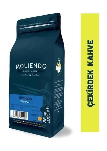 Etiyopya Djimmah Arabica Kahvesi 1000g Taze Kavrulmuş Dengeli Aromalar