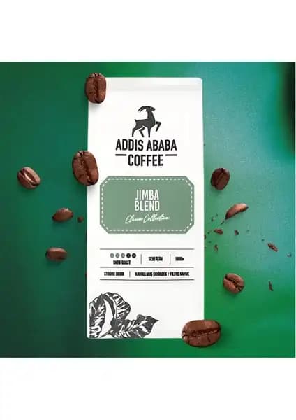 Etiyopya kökenli Jimba Blend kahve çekirdeği yüksek aromalar ve derin lezzetlerle öne çıkar