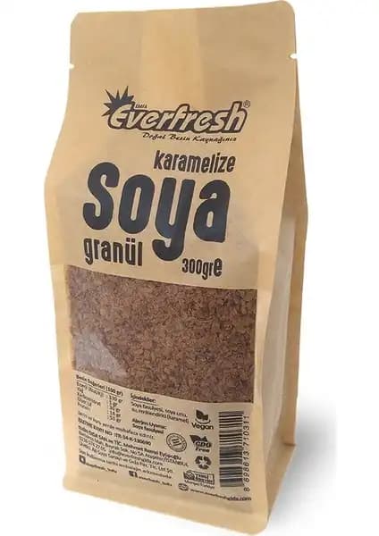 EverFresh Karamelize Soya Granül: Doğal ve Sağlıklı Bitki Temelli Protein Alternatifi