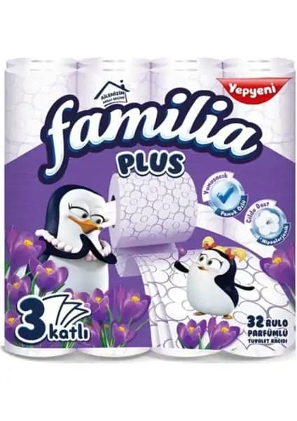 Familia Plus 3 Katlı Parfümlü Tuvalet Kağıdı: Yumuşaklık ve Estetik Birlikte