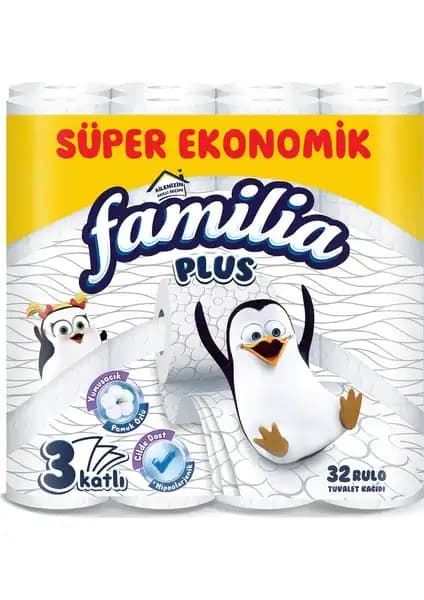 Familia Plus Tuvalet Kağıdı: Yumuşak, Dayanıklı ve Hijyenik Üç Katlı Konfor Ürünü