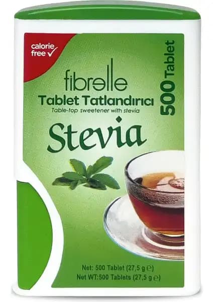Fibrelle Stevia Tablet Tatlandırıcı: Doğal ve Pratik Kalorisi Düşük Tatlandırıcı Seçeneği