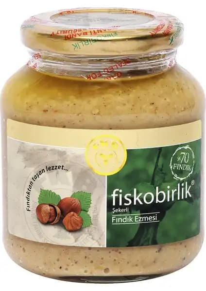 Fiskobirlik Fındık Ezmesi 300 Gr Lezzetli ve Besleyici Alternatif