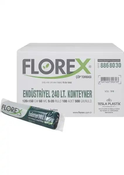 Florex 240 lt Konteyner Çöp Torbası: Endüstriyel ve Güvenilir Atık Yönetimi Çözümü