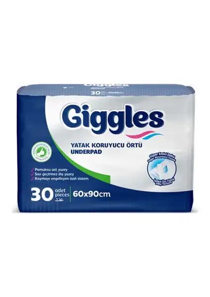 Giggles 60x90 cm Bebek Yatak Koruyucu Örtüleri Güvenli ve Konforlu Koruma Sağlar