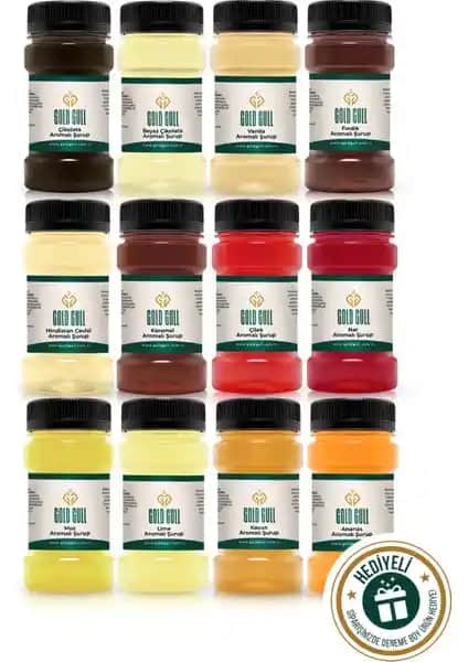 Gold Gull 12 Farklı Aromalı Kahve ve Meyve Şurubu Ürün Tanıtımı ve Kullanım Alanları