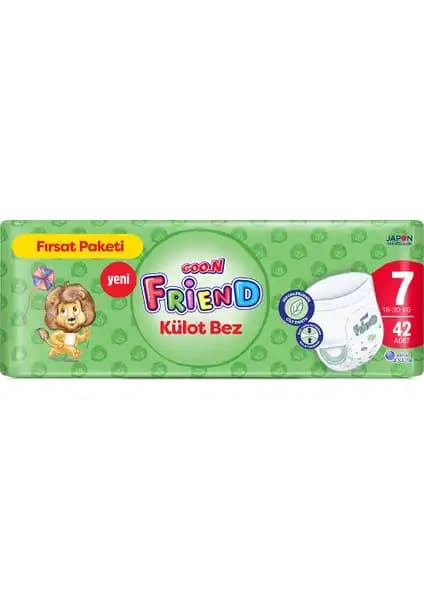 Goo.N Friend 7 Numara Külot Bebek Bezi: Kullanıcılar İçin Güvenli ve Konforlu Seçenek