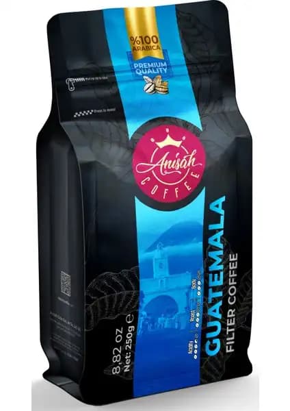 Guatemala kökenli Anisah Coffee Filtre Kahve: Orta Kavurma ve Aromatik Deneyim