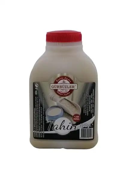 Gürbüzler Tahin 500g Doğal ve Organik Susam Tahini Sağlıklı Lezzet Kaynağı