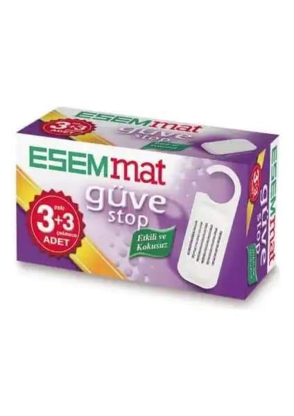 Güvenilir ve Kokusuz Esemmat Güve Kovucu ile Uzun Süreli Haşere Koruması
