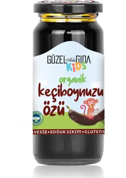 Güzel Ada Gıda Kids Organik Keçiboynuzu Özü: Sağlıklı ve Doğal Beslenme Seçeneği