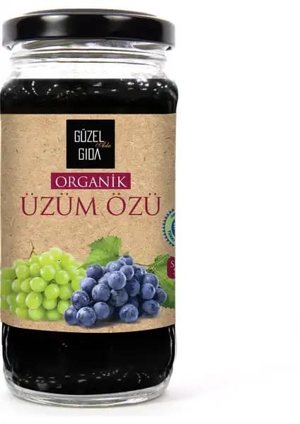Güzel Ada Gıda Organik Üzüm Özü: Doğallık ve Sağlık İçin Güvenilir Bir Seçenek