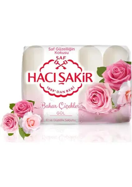 Hacı Şakir Güzellik Sabunu Gül: Doğal İçeriklerle Hassas Ciltler İçin Güvenilir Bakım Ürünü