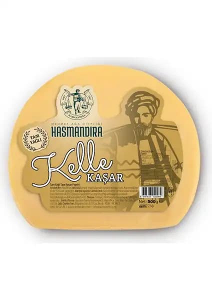 Hasmandıra Kelle Kaşar 500GR Geleneksel ve Doğal Türk Peynirleri Listesinde Öne Çıkan Ürün