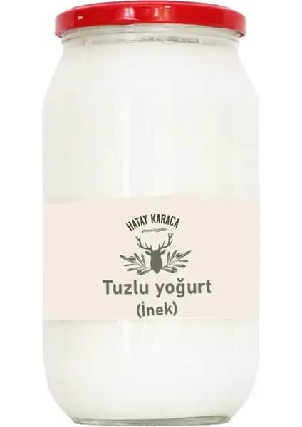Hatay Karaca Tuzlu Yoğurt 1 kg: Geleneksel ve Sağlıklı Tuzlu Yoğurt Seçeneği