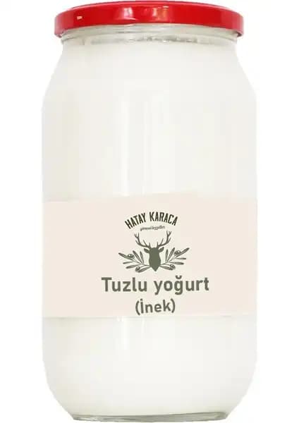 Hatay Karaca Tuzlu Yoğurt 1 kg: Geleneksel ve Sağlıklı Tuzlu Yoğurt Seçeneği