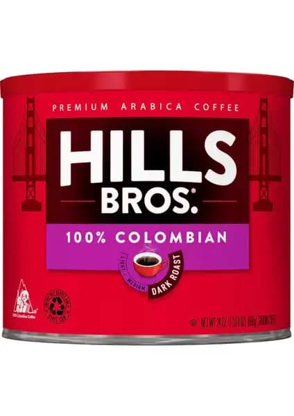 Hills Bros 100% Kolombiya Filtre Kahve: Yoğun Aroma ve Dengeli Tat ile Kalite Deneyimi