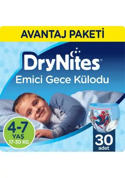 Huggies DryNites Erkek Emici Gece Külodu Güvenilir Çocuk Gece Koruma Çözümü