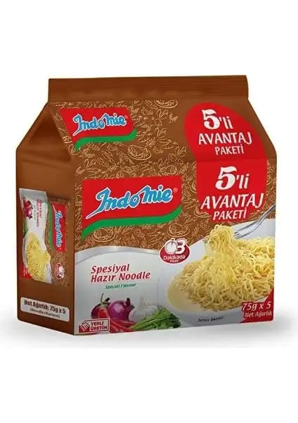 Indomie 5'li Paket Spesiyal Noodle: Hızlı ve Lezzetli Pratik Öğün Seçeneği