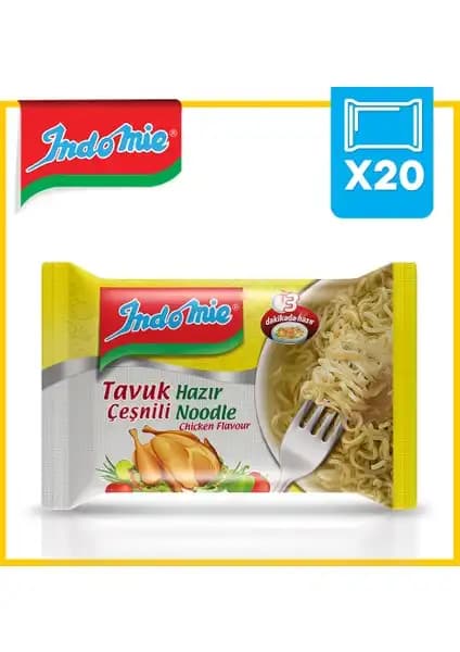 Indomie Tavuk Çeşnili Hazır Noodle: Lezzetli ve Pratik Öğün Seçeneği