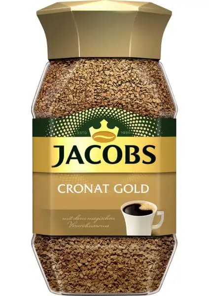 Jacobs Cronat Gold Kahve Kavanoz 100 gr ile Zengin ve Hafif Kahve Deneyimi