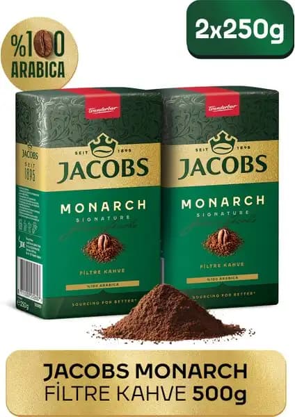 Jacobs Filtre Kahve 250 Gr: Zengin Aroması ve Kaliteli Demleme İçin Tercih Edilen Kahve
