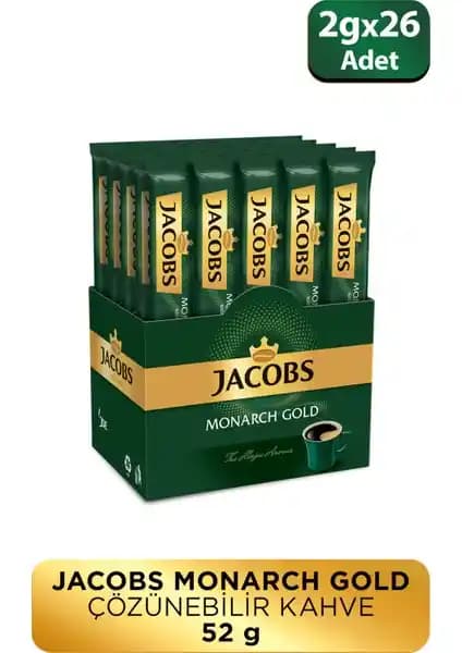 Jacobs Monarch Gold Stick Kahve: Pratik ve Lezzetli Tek Kişilik Kahve Seçeneği