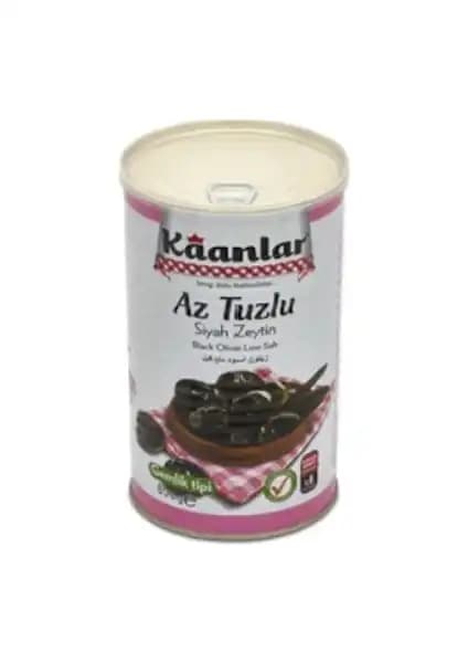 Kaanlar 800 Gr Az Tuzlu Doğal Siyah Zeytin Sağlıklı ve Lezzetli Bir Seçenek