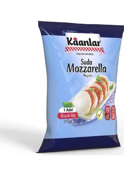 Kaanlar Suda Mozzarella 125 Gr: Tazelik ve Lezzetin Buluşması