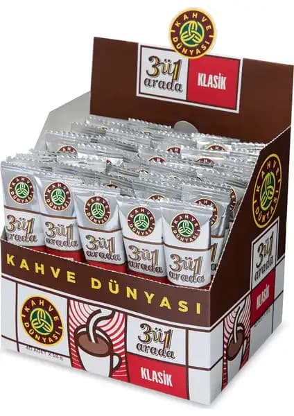 Kahve Dünyası 3'ü 1 Arada Klasik 80'li Paket: Pratik ve Lezzetli Kahve Çözümü