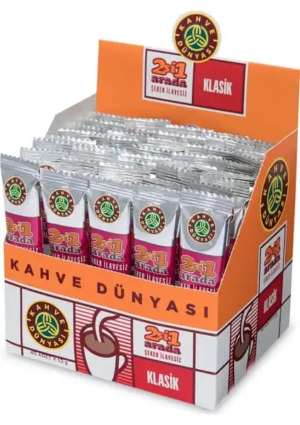 Kahve Dünyası 40'lı 2'si 1 Arada Klasik Hazır Kahve İncelemesi ve Özellikleri