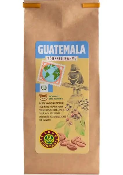 Kahve Dünyası Guatemala Yöresel Filtre Kahvesi: Zengin Aroması ve Kaliteli Üretim Süreci