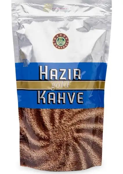 Kahve Dünyası Hazır Kahve Gold 200g: Pratik ve Lezzetli Kahve Seçeneği
