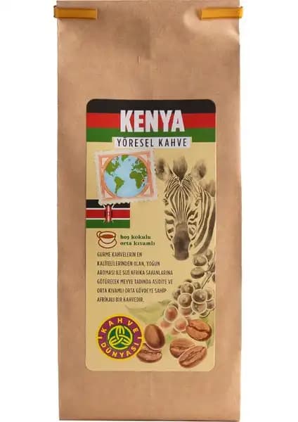 Kahve Dünyası Kenya Yöresel Filtre Kahve: Benzersiz Aroma ve Kaliteli Demleme Deneyimi