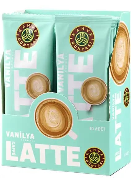 Kahve Dünyası Özel Seri Sıcak Vanilyalı Aromalı Caffe Latte Tanıtımı