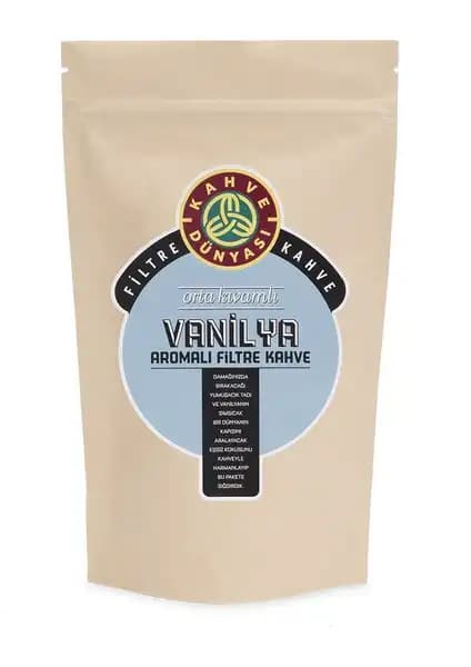 Kahve Dünyası Vanilya Aromalı Filtre Kahve 250g - Yüksek Kalite ve Lezzet Deneyimi