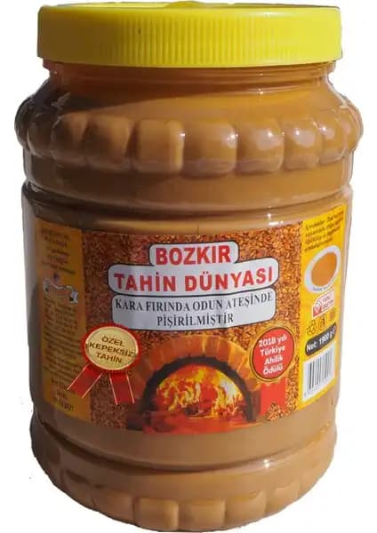 Kalaycıoğlu Bozkır Tahin Dünyası Kepeksiz 1900 Gram Saf ve Doğal Tahin