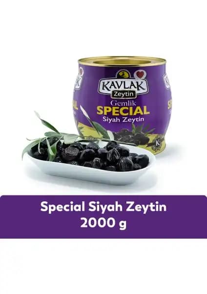 Kavlak Gemlik Siyah Zeytin: Doğal ve Fermente Lezzetli Zeytin Seçenekleri