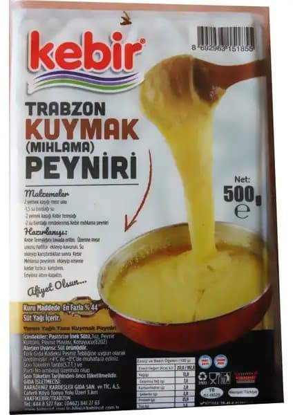 Kebir Trabzon Kuymak Peyniri: Karadeniz'in Geleneksel ve Doğal Peynir Seçeneği