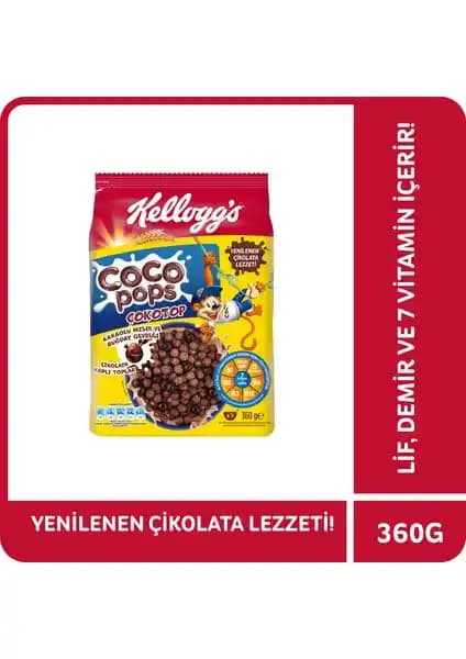 Kellogg's Coco Pops Çokotop: Sağlıklı ve Lezzetli Çocuklar İçin Güvenilir Atıştırmalık