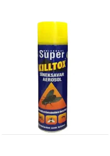 Kılltox Killtox Sinek Savar 400 ml Oda Spreyi ile Etkili Haşere Mücadelesi