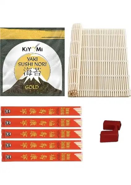 Kiyomi Sushi Ekipman Seti ile Evde Pratik ve Lezzetli Sushi Hazırlama Rehberi