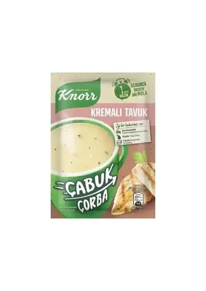 Knorr Çabuk Kremalı Tavuk Çorbası: Hızlı ve Lezzetli Pratik Çorba Seçeneği