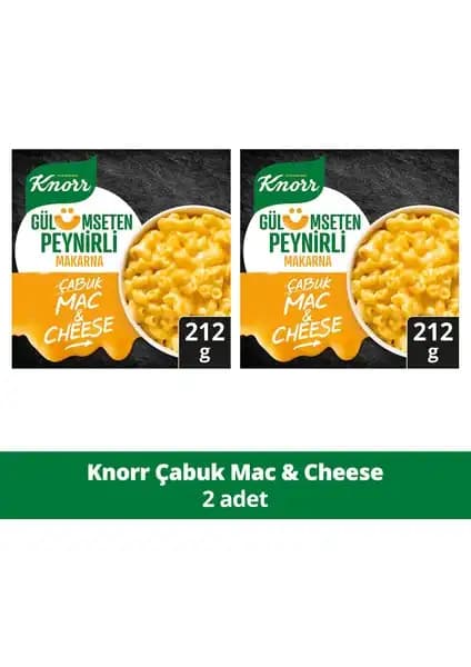 Knorr Çabuk Makarna Mac and Cheese Peynirli: Hızlı ve Lezzetli Pratik Makarna Seçeneği