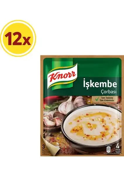 Knorr Klasik İşkembe Çorbası Serisi: Otantik ve Pratik Hazırlık İmkanı