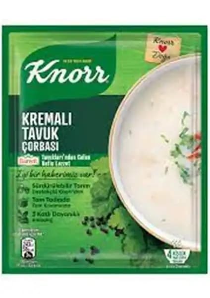 Knorr Kremalı Tavuk Çorbası 65 gr Pratik ve Lezzetli Bir Seçenek