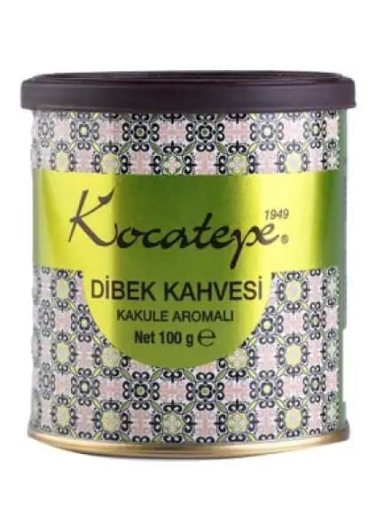 Kocatepe Dibek Kahvesi 100g Tenekeyle Geleneksel ve Aromalı Türk Kahvesi