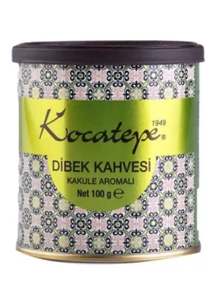 Kocatepe Dibek Kahvesi 100g Tenekeyle Geleneksel ve Aromalı Türk Kahvesi
