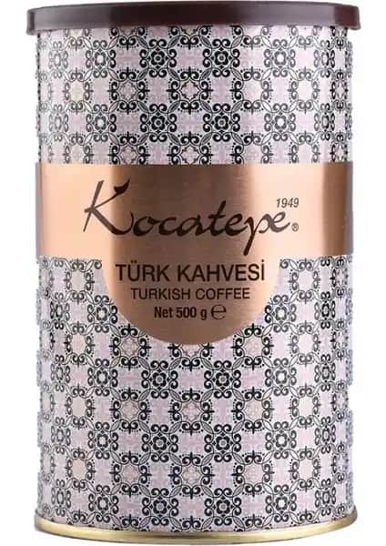 Kocatepe Türk Kahvesi 500g Teneke: Geleneksel ve Dengeli Aromaya Sahip Kahve Seçeneği